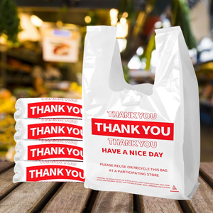 Wholesale <b>Biodegradable</b> Plastic Poly <b>Packaging</b> Bags HDPE Drawstring Custom Logo Waterproof Durable Heavy Duty Hai Ha <b>Packaging</b> - Product Image 1