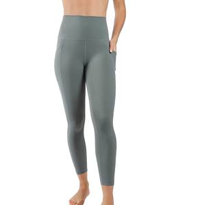 Leggings de Mujer con Logotipo de Diseño Personalizado, Alta Demanda, Algodón/Bambú, Cintura Media, Tejido Transpirable, Invierno, Casual, Gimnasio, Alta Calidad, Bajo Precio - Product Image 5