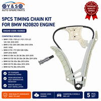 Kit de Cadena de Distribución para Motor N20B20 N20 N26 F10 F20 F22 F25 E84 X1 X3 X4 X5 X6 520i 528i 2.0L 2.0T, Juego de Reparación Profesional