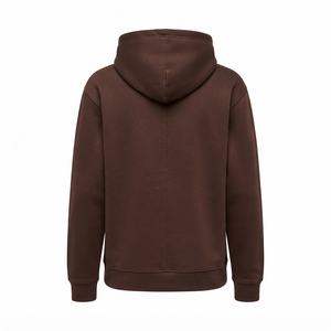 Women's <b>Brown</b> Pullover Hoodie <b>Fleece</b> Sweatshirt Casual Oversized Hooded Top Custom Logo Streetwear - Product Image 4