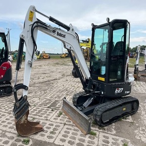 รถขุดขนาดเล็ก Bobcat E27 ดีไซน์กะทัดรัด เหมาะสำหรับผู้รับเหมาขนาดเล็ก โครงการจัดสวน และงานก่อสร้างในเขตเมือง - Product Image 6