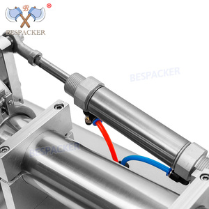 Macchina di Riempimento Liquidi Pneumatica a Doppia Testa Bespacker per Shampoo, <span class=keywords><strong>Gel</strong></span> Doccia, Sapone Liquido e Detersivo per Bucato - Product Image 4