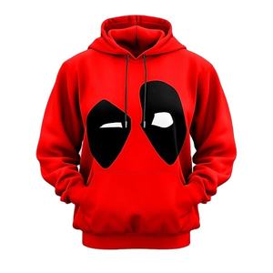 Sudadera con Capucha para Hombre, de Algodón y Poliéster, con Hombros Caídos, Transpirable, con Estampado DTG, de Alta Calidad, Última Moda, Básicos Más Vendidos - Product Image 2