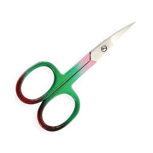 Ciseaux professionnels incurvés en acier inoxydable pour soins des ongles et des cuticules, avec lame tranchante, design simple, trou carré, logo personnalisé - Product Image 5