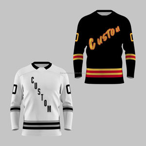 Sudadera con capucha impresa personalizada OEM al por mayor para jóvenes estilo clásico EE. UU. Internacional hockey sobre hielo Spandex/algodón unisex - Product Image 1
