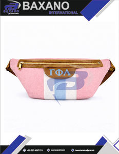 Sac banane élégant pour femme Gamma Phi Delta GPD Sorority, sac de voyage de haute qualité - Product Image 5