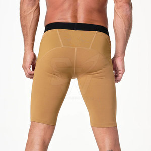 Premium Quality <b>Men</b> <b>Compression</b> <b>Shorts</b> Gym Wear Fully Customized <b>Compression</b> <b>Shorts</b> With Latest Design - Product Image 4