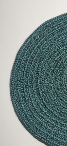 Sous-plats en corde de coton tressée, 15 pouces, ronds, modernes, écologiques, réutilisables, antidérapants, décoratifs, pour la table à manger - Product Image 3