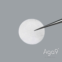 Plaque de diamant polycristallin rond non poli de 9 mm |   Systèmes Aga9