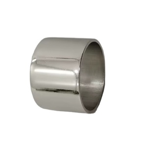 Porte-serviettes en métal style campagnard de luxe, design à ressort, or et argent, couleur personnalisable, pour fêtes, en stock, décoration intérieure, personnalisable - Product Image 1