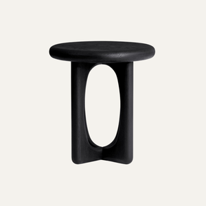 Table d'appoint ronde en teck Plaza - Product Image 3