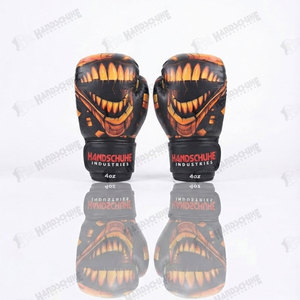 ถุงมือชกมวยหนัง PU พิมพ์ลายตามสั่ง ราคาถูก คุณภาพสูง ดีไซน์โดดเด่น ขายส่งจำนวนมาก - Product Image 3