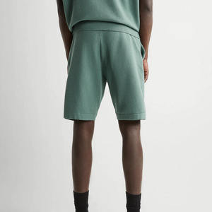 Shorts pour hommes de couleur unie, idéaux pour un usage quotidien, les sorties décontractées, les voyages et un style de vie décontracté / Design polyvalent, vêtements décontractés avec logo - Product Image 2