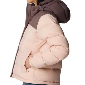 Chaqueta de Invierno para Mujer, Acolchada, con Capucha, Ligera, Impermeable, Resistente al Viento, para Uso Casual al Aire Libre, Moda OEM - Product Image 5