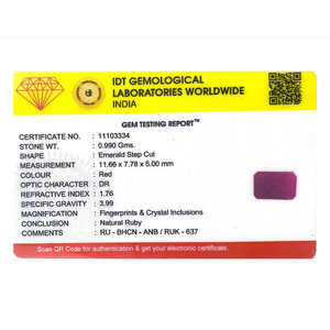 Premium 4.95 Carat Natural African Ruby Oval Cut Loose Gemstone for Fine Jewelry - Product Image 4