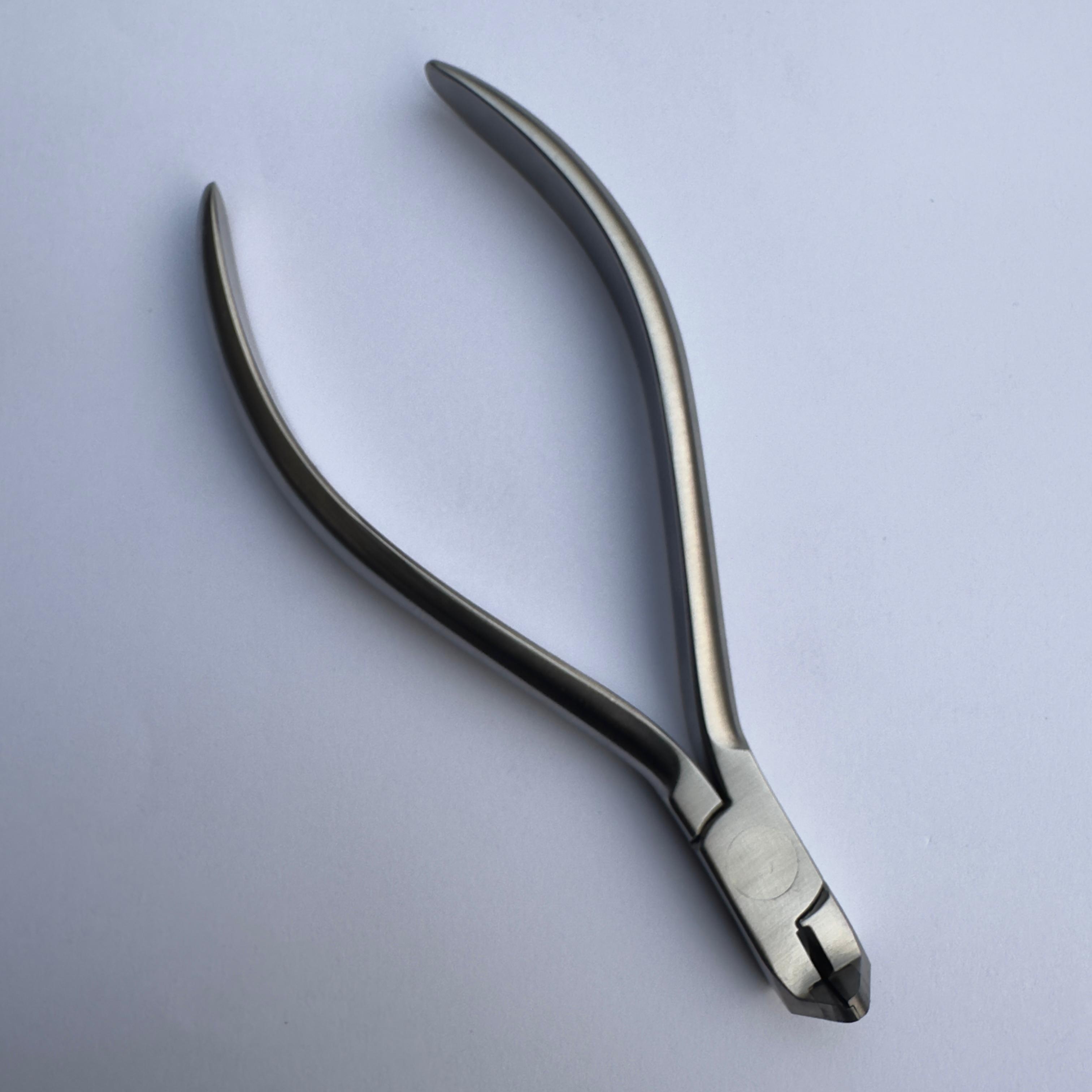 Cortador De Alambre Distal De Ortodoncia Dental, Cortador De Alambre De Ortodoncia, Cortador De Extremo Distal Con Soporte De Seguridad, Corte De Alambre Hasta Un Máximo De .021 X 0.025 Pulgadas