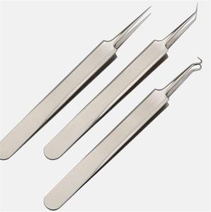 Pinzas de Acero Inoxidable para Eliminar Puntos Negros de la Nariz, Tratamiento para el Acné - Herramientas Metálicas Duraderas - Product Image 6