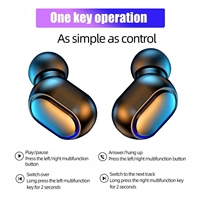Earbud TWS Grosir, Headphone In-ear Nirkabel, Stereo BT untuk Gaming, Earphone Ponsel, Headset Hifi, Audifonos Inalambricos