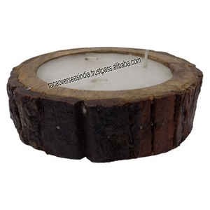 Velas Aromáticas de Cera de Soja en Envases de Madera Ecológicos, de Alta Demanda, para Decoración del Hogar, Calidad Premium, Opciones al por Mayor, Elegantes Soportes de Madera - Product Image 2