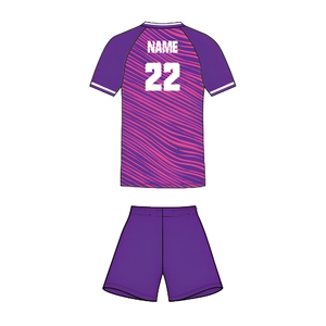 Ensemble Maillot et Short de Football Homme 2026/27 en Gros – Respirant, Polyester Écologique, Tenue de Sport Personnalisable pour Équipe - Product Image 3