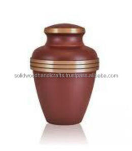 Urnes décoratives en laiton pour adultes Urnes faites à la main pour urnes funéraires masculines et féminines Urnes funéraires de haute qualité - Product Image 4