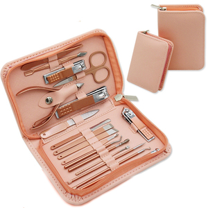 Kit d'outils de manucure de qualité supérieure pour le nettoyage des ongles, emballage en cuir, beauté, manucure, 12 pièces, ensemble de manucure et pédicure, kit de coupe-ongles - Product Image 4