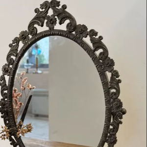 <b>Antique</b> cheval mirror - Product Image 1