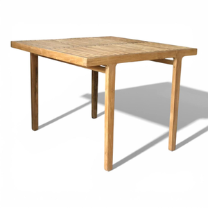 Indonesian Teak <b>Garden</b> <b>Table</b> for 4 Seater with Teak Wooden Frame Material and Minimalist Design for Home Furniture - Product Image 1
