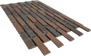 Paneles <span class=keywords><strong>de</strong></span> Pared <span class=keywords><strong>de</strong></span> Ladrillo Sintético <span class=keywords><strong>de</strong></span> PU Ligeros e Impermeables, Revestimiento <span class=keywords><strong>de</strong></span> <span class=keywords><strong>Piedra</strong></span> <span class=keywords><strong>de</strong></span> Poliuretano con Textura <span class=keywords><strong>de</strong></span> Ladrillo Rojo Tradicional <span class=keywords><strong>para</strong></span> Decoración Exterior - Product Image 6