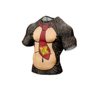 Lightweight Sublimation Print Full <b>Sleeve</b> Rash Guard Custom Logo Quick Dry Breathable Unisex Sports Rash Guard for Running - Product Image 4