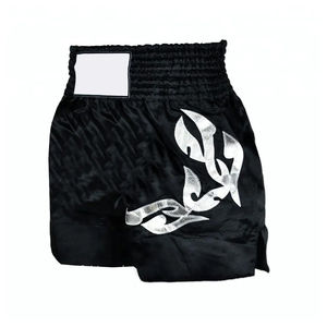 Pantalones Cortos de Boxeo MMA de Alta Calidad, Talla Grande, para Muay Thai, para Hombre y Mujer, con Función Elástica y Logotipo Frontal - Product Image 2