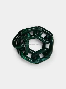 Anillo para Servilletas de Resina de la Mejor Calidad con Diseño Único Quemado, Personalizable para Fiestas, Fabricado en India - Product Image 2