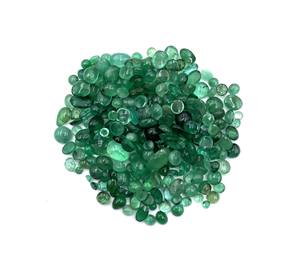 พลอยมรกตธรรมชาติจากแซมเบีย รูปทรงผสมแบบคาโบชอง ขนาด 3*4-4*6 มม. น้ำหนัก 10 กะรัต สำหรับทำเครื่องประดับ - Product Image 6