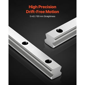 Kit Guida Lineare HGR20 con 2 Binari da 600mm, 1 Vite a Ricircolo di Sfere, 4 Blocchi Scorrevoli Tipo BF12/BK12 - Product Image 6