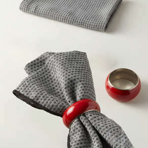 Anneaux de serviette en laiton émaillé multicolores faits à la main, forme ronde, pour décoration de table de mariage et de fête, vente en gros, exportateur, en vrac - Product Image 1