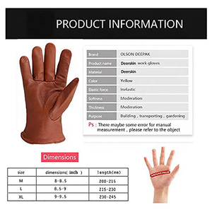 Gants de conduite décontractés en polyester/coton, respirants, séchage rapide, toutes saisons, longueur opéra, couleur et taille personnalisables - Product Image 5