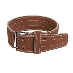 Ceinture de musculation de haute qualité en cuir de vachette respirant et durable pour l'entraînement en salle de sport et la musculation avec boucle résistante - Product Image 1