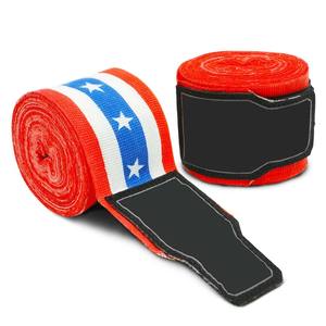 Bandages de boxe imprimés sur mesure, semi-élastiques, vente en gros, bandages de boxe en néoprène de 180 pouces, bandages pour MMA et Muay Thai - Product Image 6