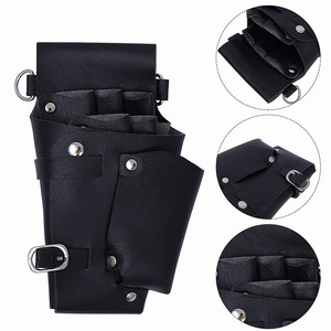 5.9*22 Inch Barber Salon Use Holsters Black Color Lightweight Barber <b>Tools</b> Bags Multi Purpose Hairdressing <b>Tools</b> Holsters - Product Image 3