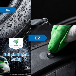 Revêtement EZ K-403 OEM certifié MSDS, revêtement liquide pour pneus en caoutchouc plastique, spray pour la protection et la brillance des voitures - Product Image 5