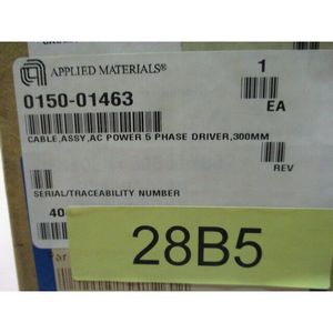 AMAT 0150-01463, Ensemble de câbles, Alimentation CA, 5 phases - Équipements et pièces semi-conducteurs d'occasion fiables à l'échelle mondiale - Product Image 1