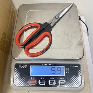 Ciseaux de taille hydroponique Kwang Hsieh à lame en acier inoxydable avec pointe droite et poignées ergonomiques confortables - Product Image 6