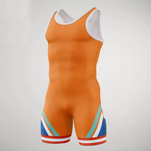 Combinaison de lutte pour enfants, design pour équipe, club de lutte, uniforme de lutte, combinaison sublimée - Product Image 3
