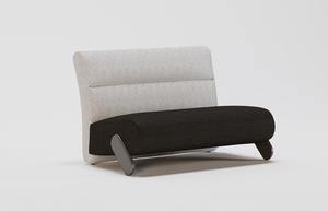 Canapé d'angle inclinable en cuir avec dossier réglable et coussins moelleux pour salon - Product Image 6