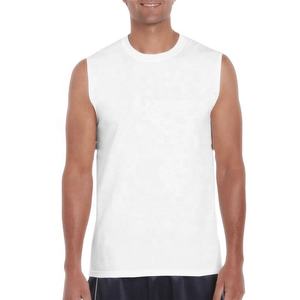 Vente en gros de débardeurs pour hommes en spandex et polyester avec logo personnalisé, taille 4XL et plus, débardeurs de haute qualité à séchage rapide - Product Image 3