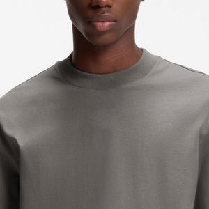 Conception de logo personnalisé / Service OEM - Prix usine pour T-shirt homme, vêtements de sport et d'entraînement, matériaux de haute qualité, couleur unie 2026 - Product Image 2