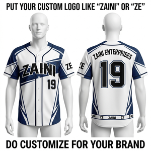 Camisetas de Béisbol Personalizadas 100% Poliéster, Transpirables, de Secado Rápido, Antibacterianas, de Manga Corta, Uniformes Deportivos Personalizados - Product Image 1