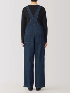 Salopette de travail pour femmes, en coton durable, bretelles réglables, douce et confortable, tenue décontractée pour tous les jours - Product Image 3