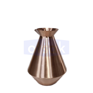 Carafe à eau en cuivre pur classique et écologique avec couvercle pour une consommation saine et une utilisation domestique en cuisine et salle à manger - Product Image 6