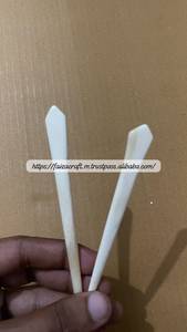 Épingle à cheveux en os de buffle naturel, écologique et nouveau style 2026, pour fixer les chignons et les torsades. - Product Image 6